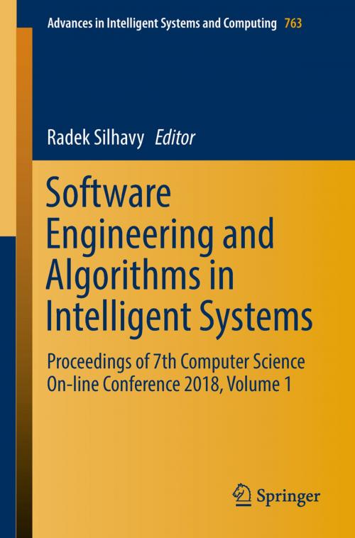 Cover of the book Software Engineering and Algorithms in Intelligent Systems by , Springer International Publishing