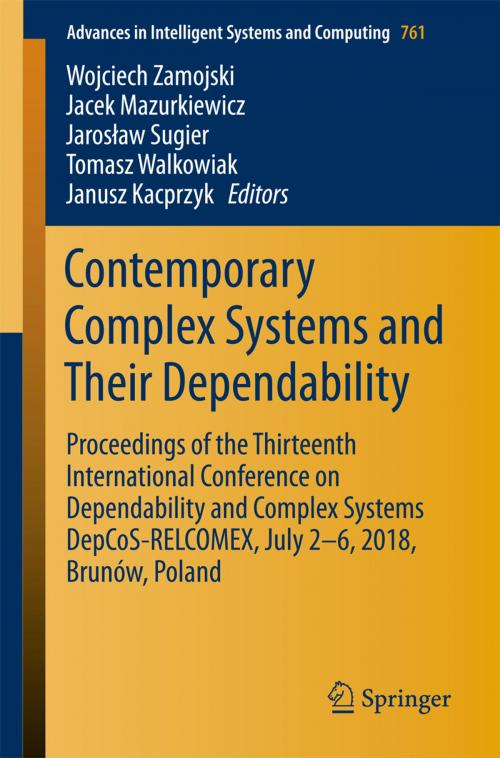 Cover of the book Contemporary Complex Systems and Their Dependability by , Springer International Publishing