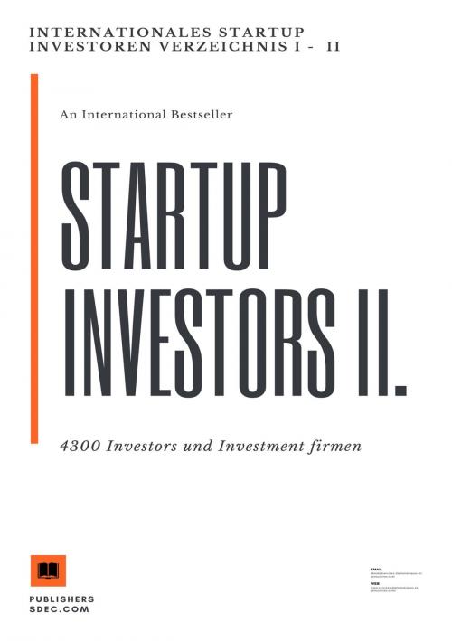 Cover of the book Internationales Startup Investoren Verzeichnis II. by Heinz Duthel, neobooks