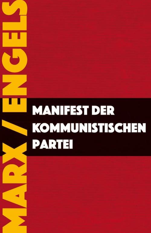 Cover of the book Manifest der Kommunistischen Partei by Karl Marx, Friedrich Engels, Verlag Neuer Weg