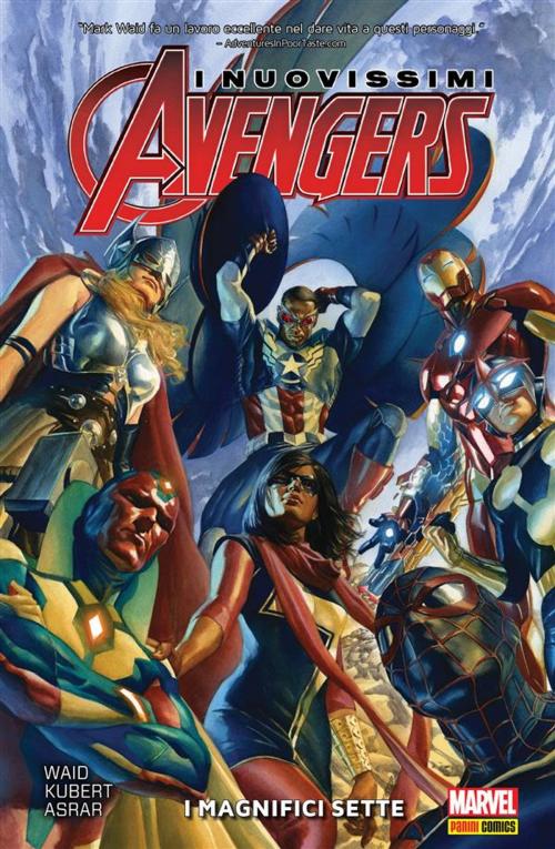 Cover of the book I nuovissimi Avengers 1 (Marvel Collection) by Mahmud Asrar, Mark Waid, Adam Kubert, Panini Marvel Italia