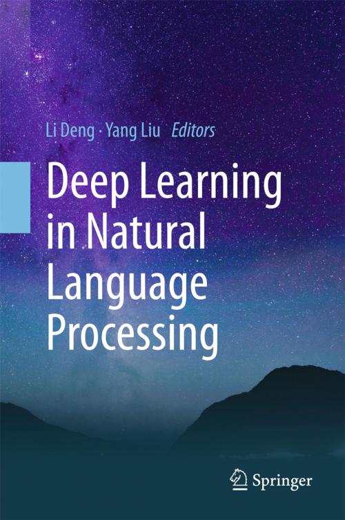 Cover of the book Deep Learning in Natural Language Processing by , Springer Singapore