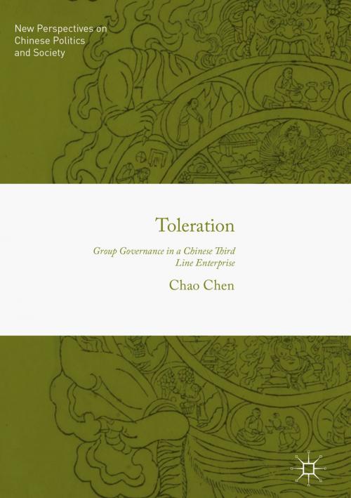 Cover of the book Toleration by Chao Chen, Springer Singapore