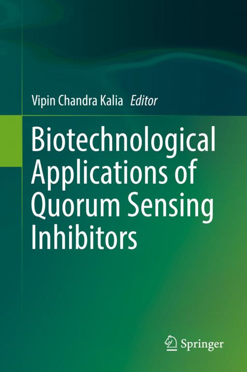 Cover of the book Biotechnological Applications of Quorum Sensing Inhibitors by , Springer Singapore