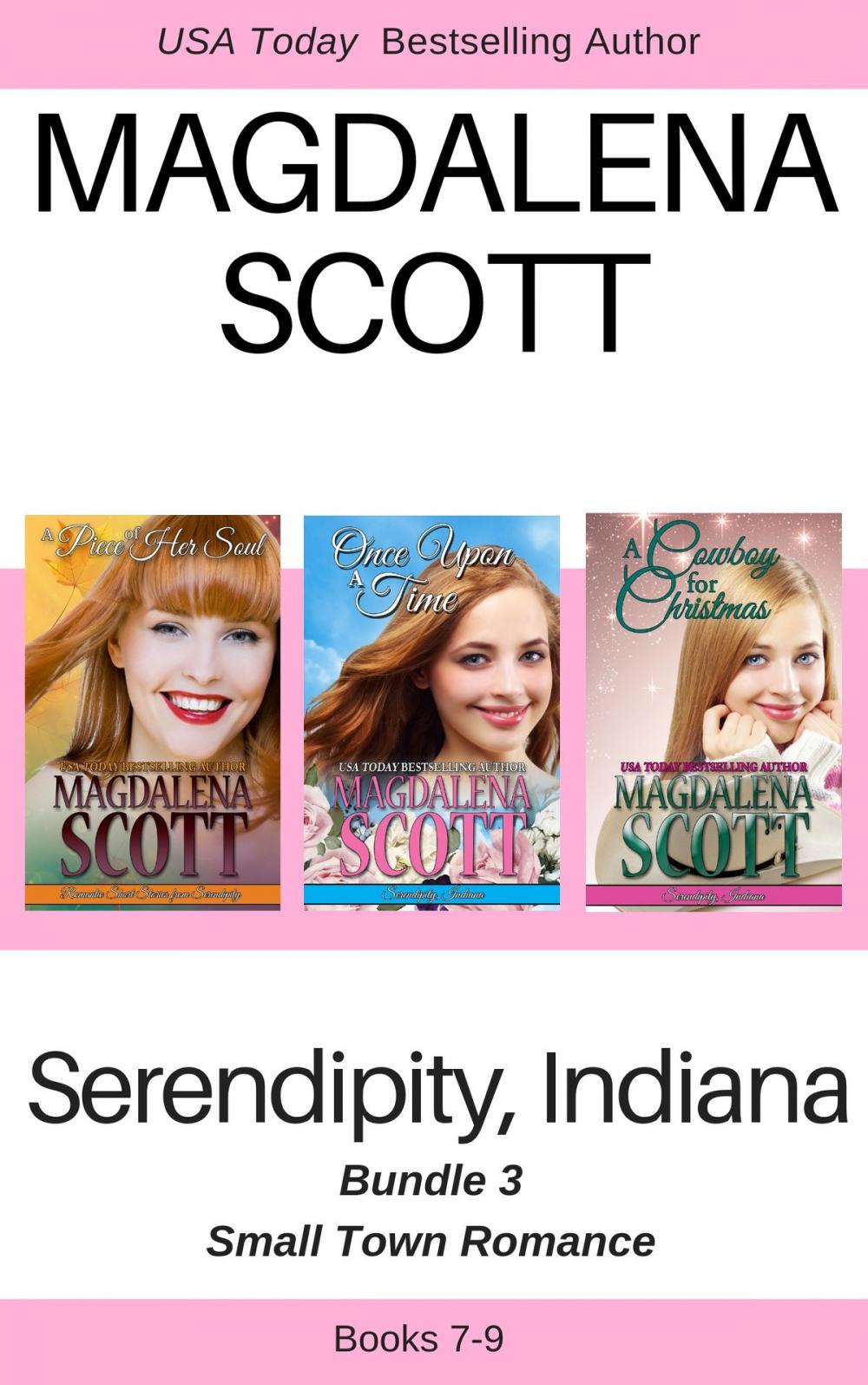 Big bigCover of Serendipity, Indiana Small Town Romance Bundle 3