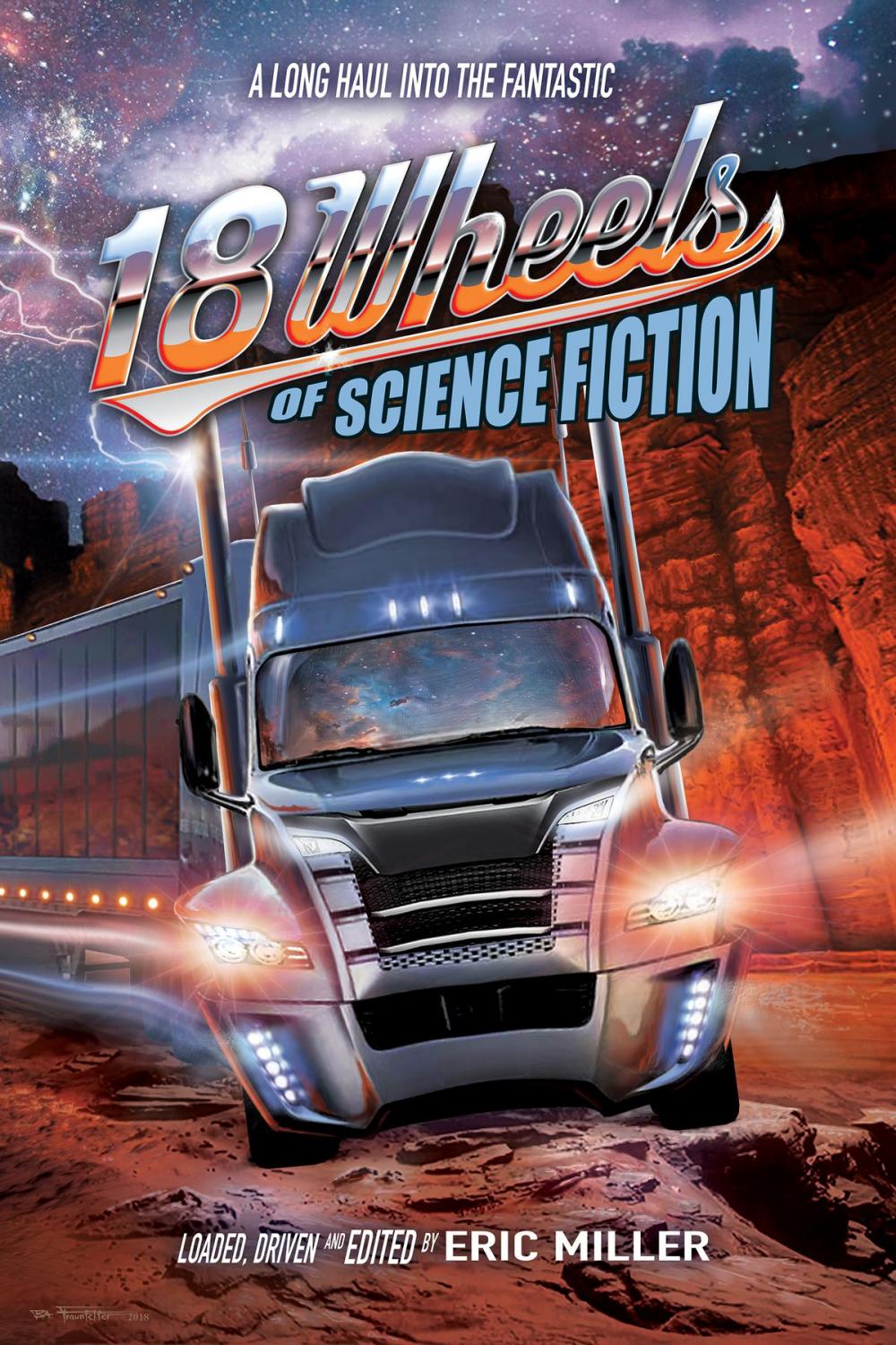 Big bigCover of 18 Wheels of Science Fiction
