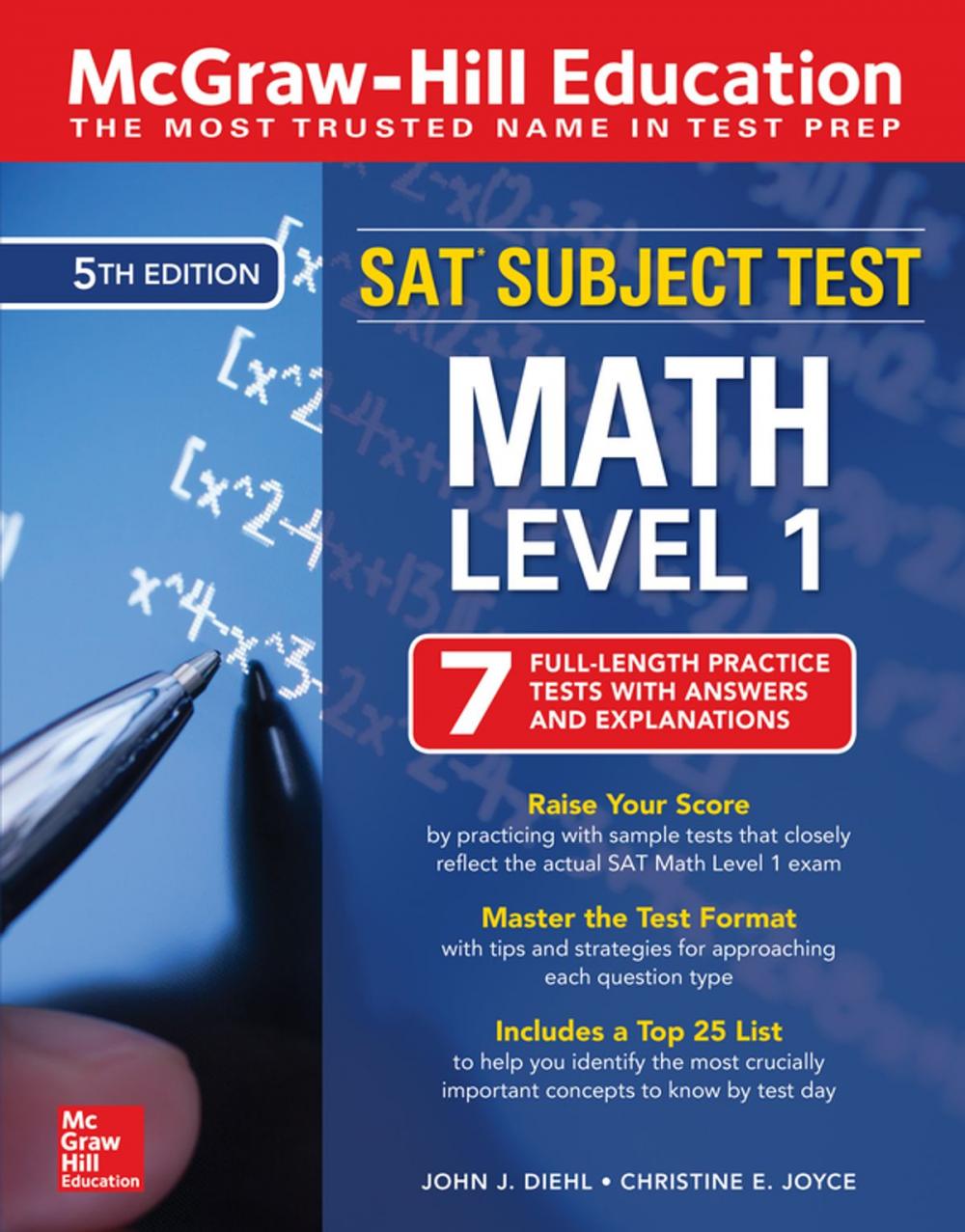 Big bigCover of McGraw-Hill Education SAT Subject Test Math Level 1, Fifth Edition