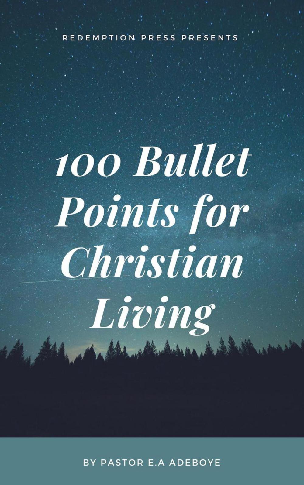 Big bigCover of 100 Bullet Points For Christian Living