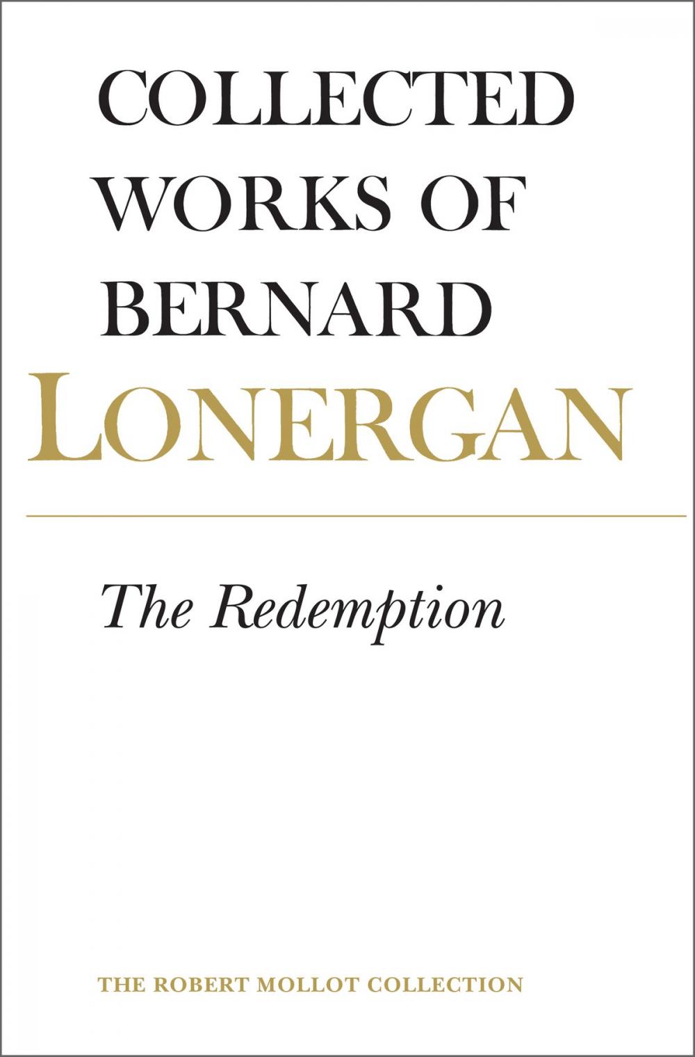 Big bigCover of Bernard Lonergan