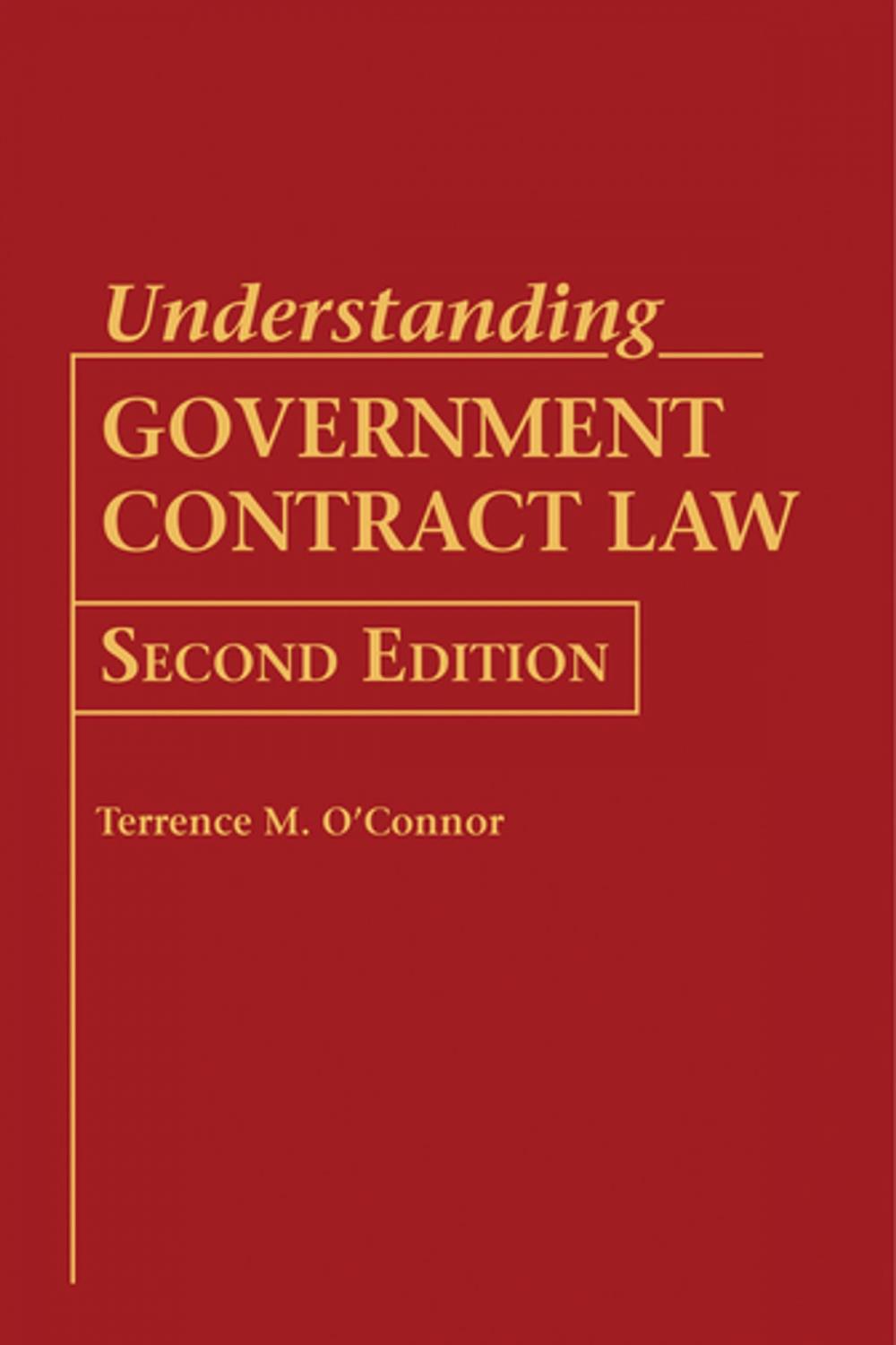 Big bigCover of Understanding Government Contract Law