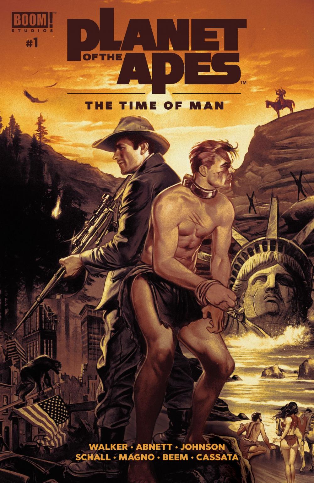 Big bigCover of Planet of the Apes: The Time of Man #1
