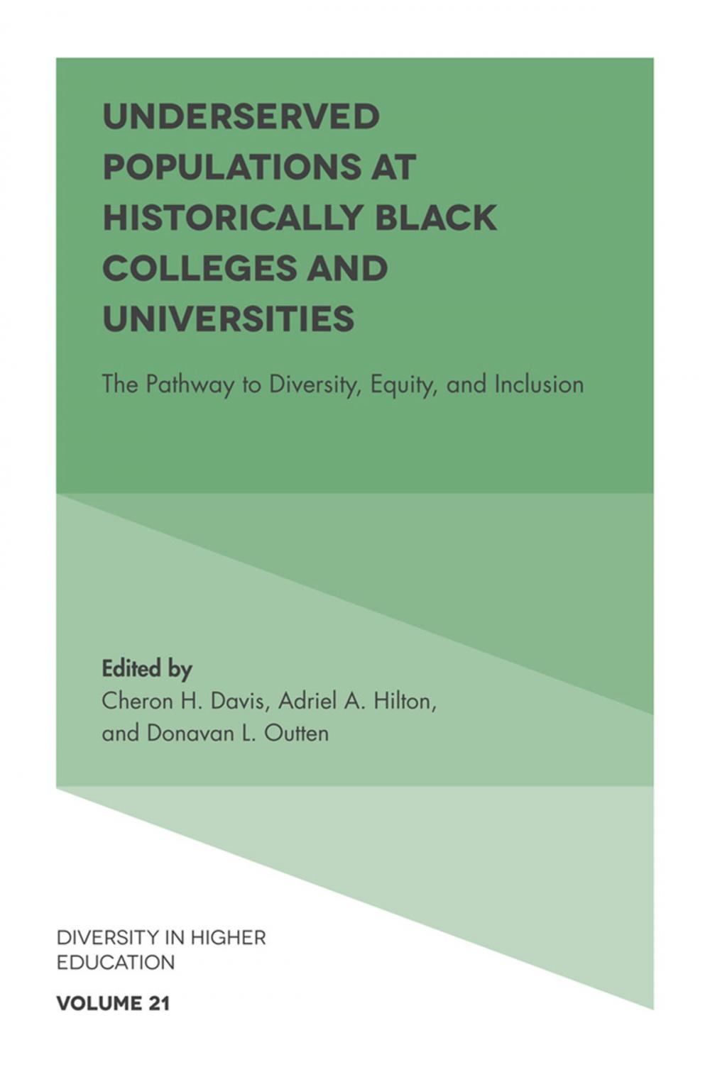 Big bigCover of Underserved Populations at Historically Black Colleges and Universities
