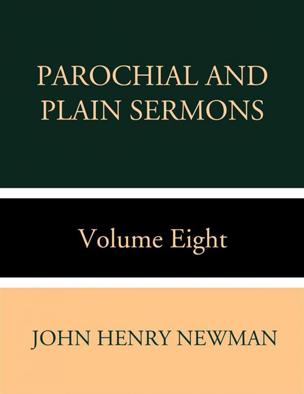 Big bigCover of Parochial and Plain Sermons Volume Two