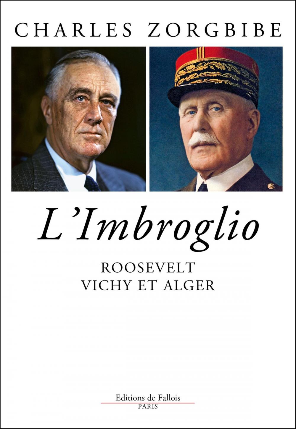 Big bigCover of Roosevelt, Vichy et Alger