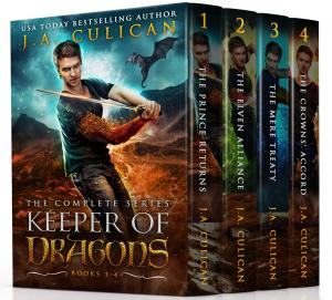 Cover of the book Keeper of Dragons by J.A. Culican