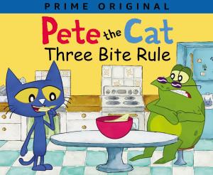 Book cover of Pete the Cat: Three Bite Rule