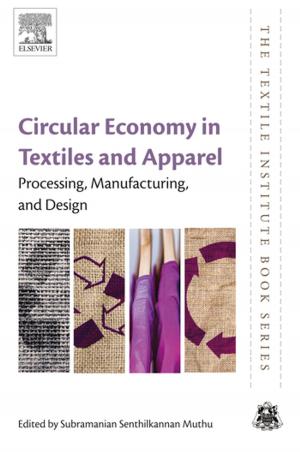 Cover of the book Circular Economy in Textiles and Apparel by Christopher Burgess, SYNGRESS, Richard Power
