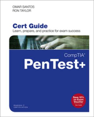 Cover of the book CompTIA PenTest+ PT0-001 Cert Guide by Michael Alexander, Bill Jelen