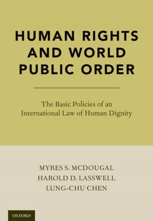Book cover of Human Rights and World Public Order