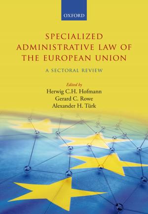 Cover of Specialized Administrative Law of the European Union