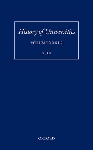 Cover of the book History of Universities by Genia Schönbaumsfeld