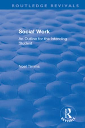 Cover of the book Social Work by Janet Dickinson, Les Lumsdon