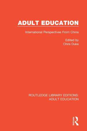 Cover of the book Adult Education by Miller Mair