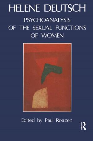 Cover of the book The Psychoanalysis of Sexual Functions of Women by Michael D. Rettig, Robert Lynn Canady