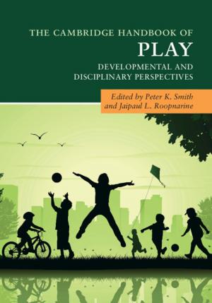 Cover of the book The Cambridge Handbook of Play by Dr George J. Gilboy, Dr Eric Heginbotham