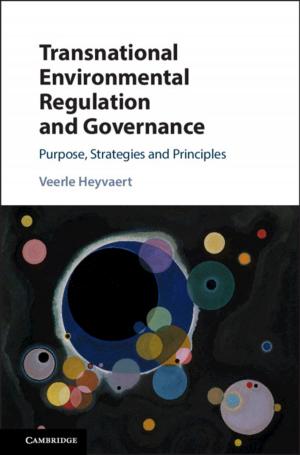 Cover of the book Transnational Environmental Regulation and Governance by Jan von Plato