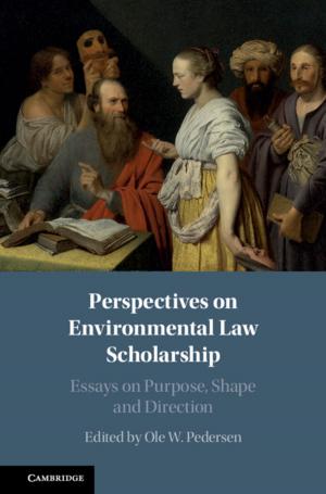 Cover of the book Perspectives on Environmental Law Scholarship by Kim Quaile Hill, Soren Jordan, Patricia A. Hurley