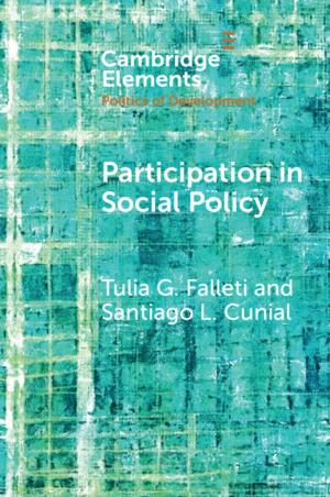 Cover of the book Participation in Social Policy by Marloes Janson