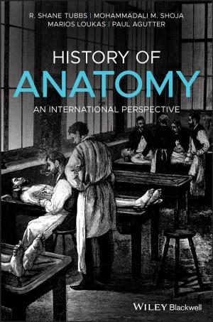 Cover of the book History of Anatomy by Amy Hackney Blackwell, Lisa Zimmer Hatch, Scott A. Hatch