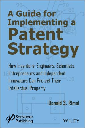 Cover of the book A Guide for Implementing a Patent Strategy by Erika Fischer-Lichte