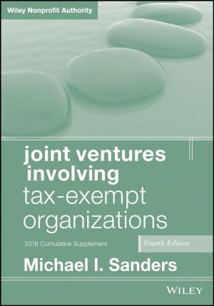 Cover of the book Joint Ventures Involving Tax-Exempt Organizations, 2018 Cumulative Supplement by John Breen, Mark Teeuwen
