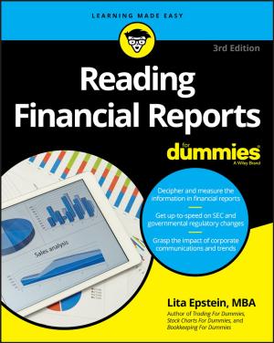 Cover of the book Reading Financial Reports For Dummies by Mary M. Licklider, The University of Missouri Grant Writer Network