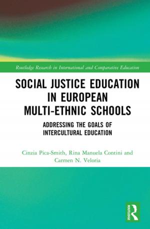Book cover of Social Justice Education in European Multi-ethnic Schools