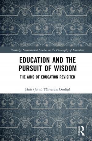 bigCover of the book Education and the Pursuit of Wisdom by 