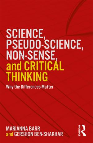Book cover of Science, Pseudo-science, Non-sense, and Critical Thinking