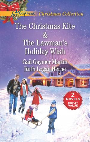 Book cover of The Christmas Kite and The Lawman's Holiday Wish