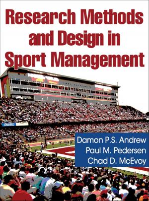 Cover of the book Research Methods and Design in Sport Management by Robert N. Lussier, David C. Kimball