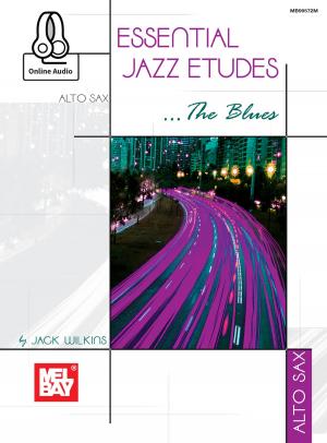 Cover of the book Essential Jazz Etudes..The Blues - Alto Sax by Miles Okazaki