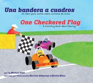 Book cover of Una bandera a cuadros/One Checkered Flag