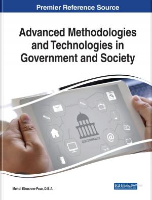 Cover of the book Advanced Methodologies and Technologies in Government and Society by 