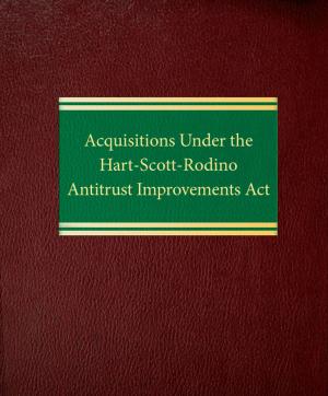 bigCover of the book Acquisitions Under the Hart-Scott-Rodino Antitrust Improvements Act by 