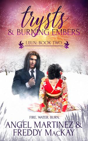 Cover of the book Trysts and Burning Embers by Olivia Rigal, Ava Catori