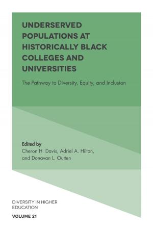 Cover of the book Underserved Populations at Historically Black Colleges and Universities by Chris Forlin