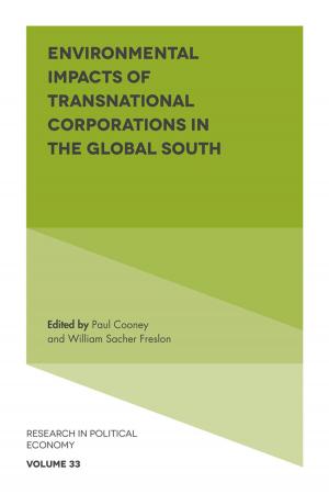 Cover of the book Environmental Impacts of Transnational Corporations in the Global South by 