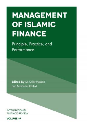 Cover of Management of Islamic Finance