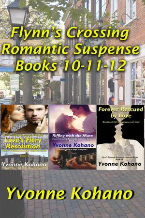 Cover of the book Flynn's Crossing Romantic Suspense Books 10-11-12 by Devika Fernando